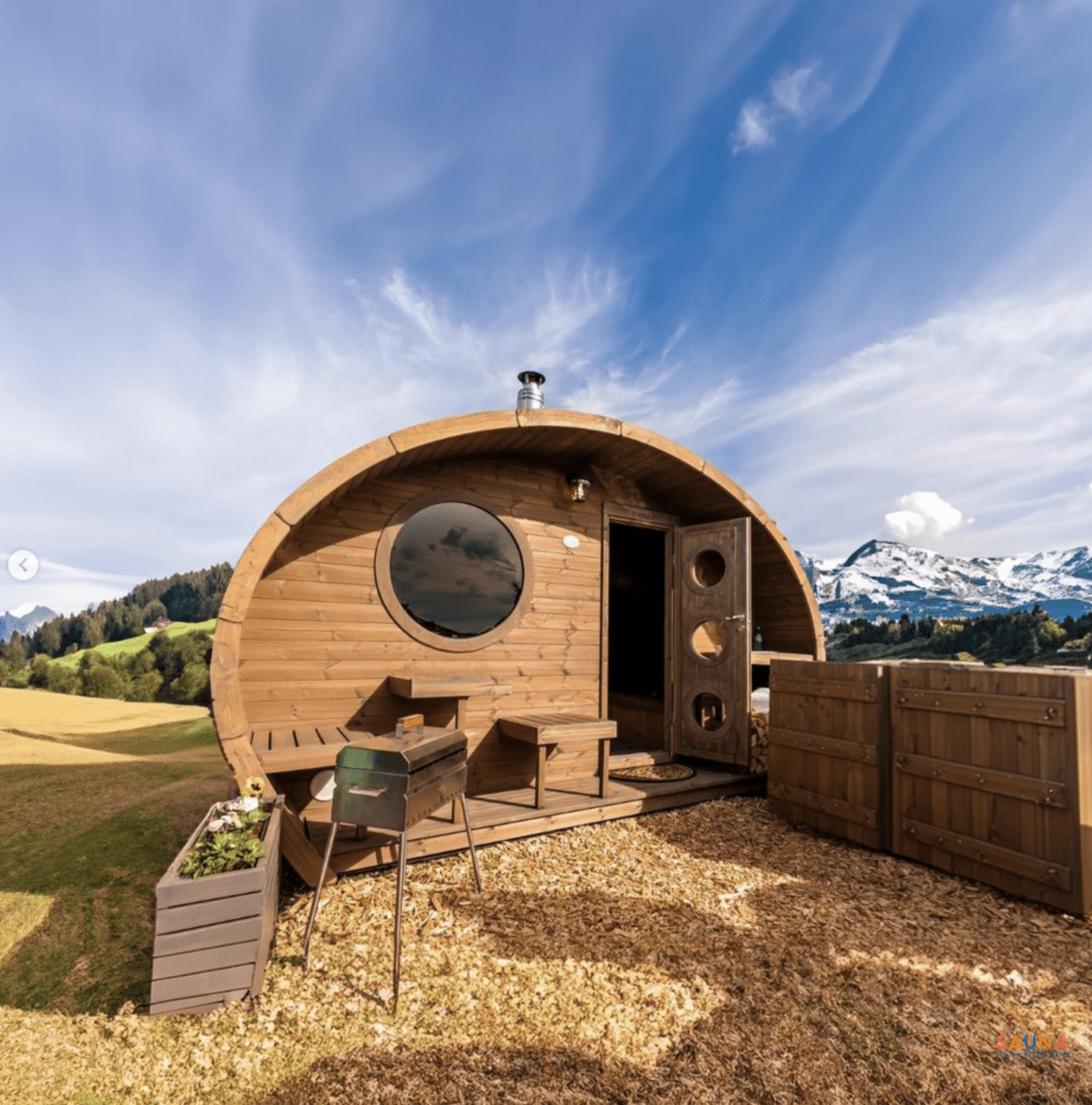 Saunalife G11 Hobbit Outdoor Sauna Kit
